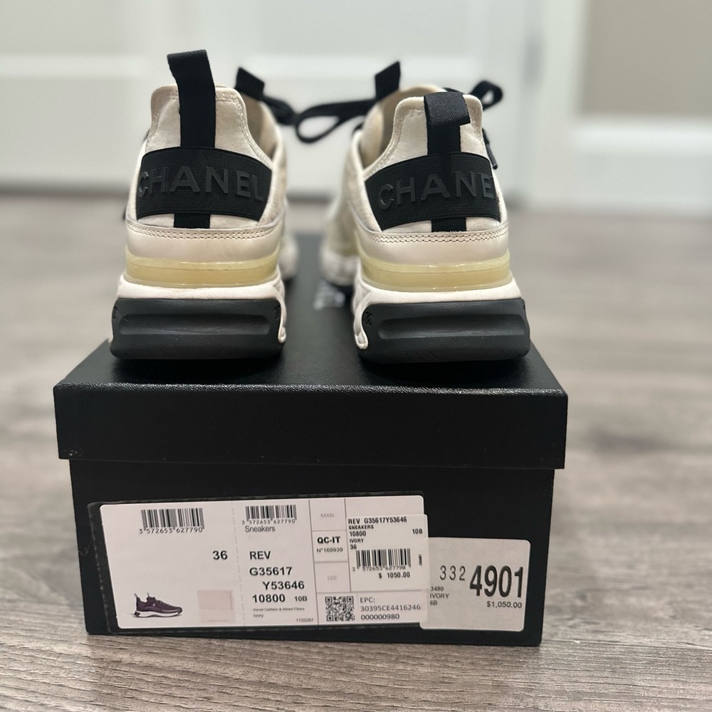 Authentic Chanel Sneakers - Picture 8 of 9